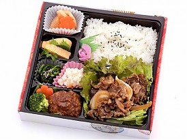 特選天竜御膳牛焼肉&黒毛和牛手ごねハンバーグステーキ弁当